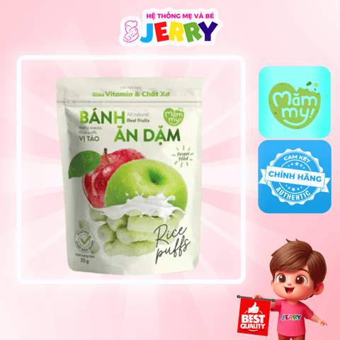 Bánh ăn dặm Mămmy vị Táo 35g (Từ 6 tháng)