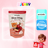 Bánh gạo ăn dặm Natufoodies Rice Stick vị Táo Củ Dền 35g (Từ 8 tháng)
