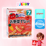 Bánh gạo ăn dặm Pigeon vị Cà Rốt Cà Chua 28g (Từ 7 tháng)