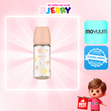 Bình sữa PPSU Moyuum Hoa cúc 270ml Kèm núm