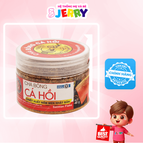 Chà bông Cá Hồi Chà Bông Việt 40g