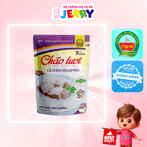 Cháo tươi Cây Thị vị Cá Chẽm Khoai Môn 260g (Từ 7 tháng)