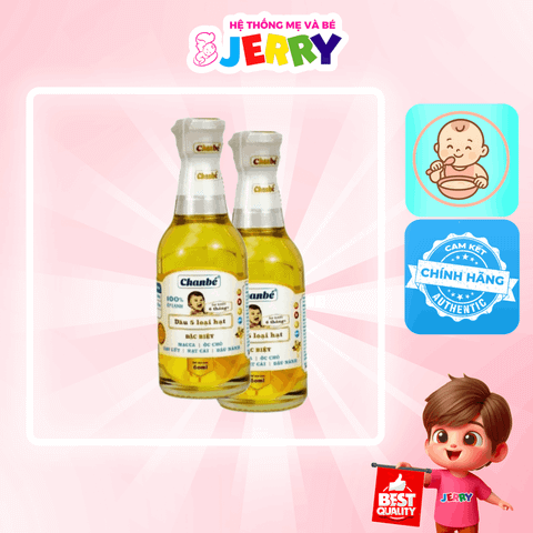 Dầu Mix 5 Loại Hạt ăn dặm baby ChanBé 60ml