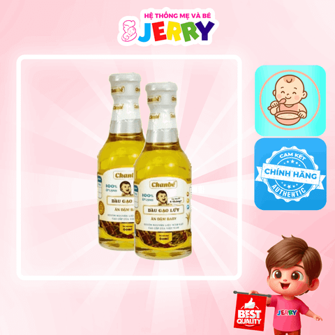 Dầu Gạo Lứt ăn dặm baby ChanBé 60ml