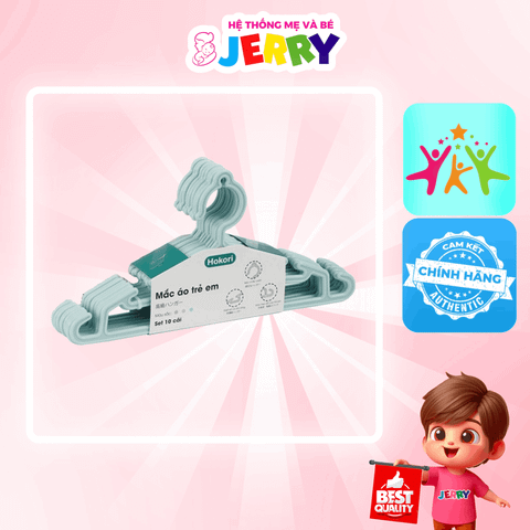 Móc quần áo trẻ em HOKORI 2830 (Giao màu ngẫu nhiên)