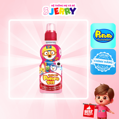 Nước trái cây Pororo vị Dâu 235ml
