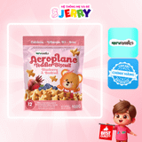 Bánh quy máy bay Natufoodies Aeroplane Toddler Biscuit vị Việt Quất Củ Dền 100g (Từ 12 tháng)