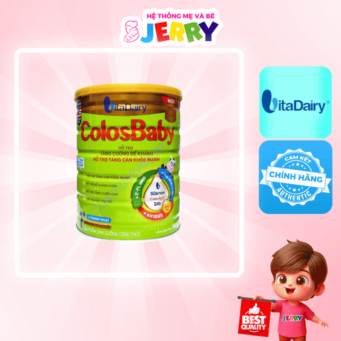 Sữa bột ColosBaby Gold New 1+ 800g (Vị Thanh Nhạt)