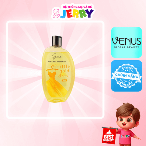 Sữa tắm nước hoa Gennie Little Gold Dress 450ml