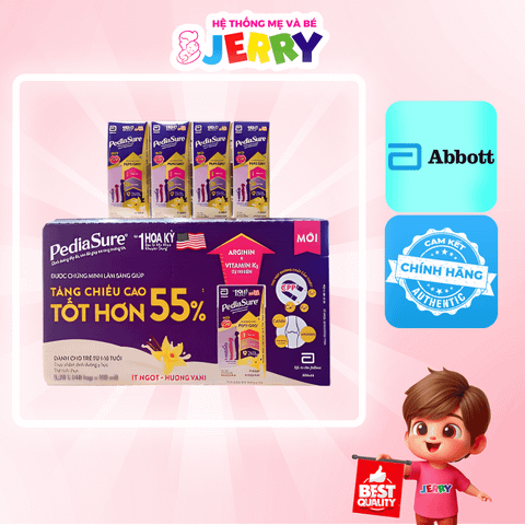 [Thùng 48 hộp] Sữa bột pha sẵn Abbott Peidasure 180ml