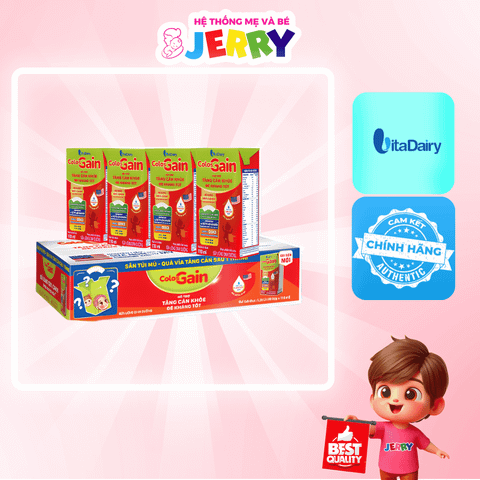 [Thùng 48 hộp] Sữa bột pha sẵn Colos Gain 110ml