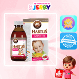 Siro Hartus Appetite hỗ trợ ăn ngon tiêu hóa tốt chai 150ml (1Y+)
