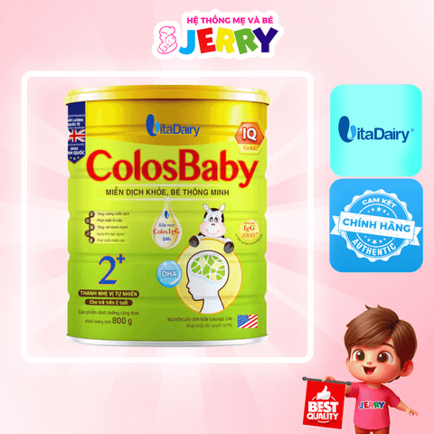 Sữa bột ColosBaby Gold IQ 2+ 800g