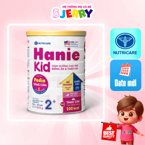 Sữa bột Hanie Kid Pedia 2+ 850g