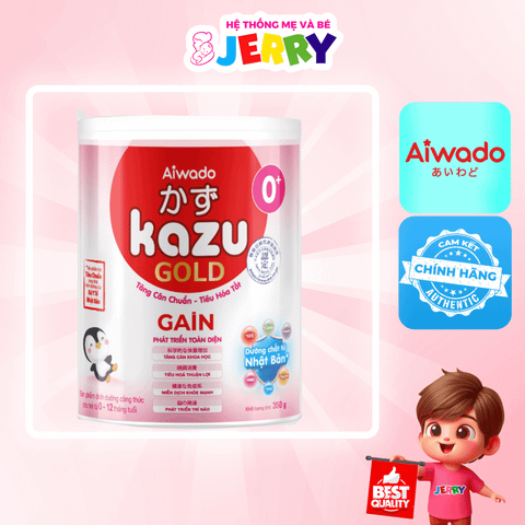 Sữa bột Kazu Gold Gain 0+ 350g