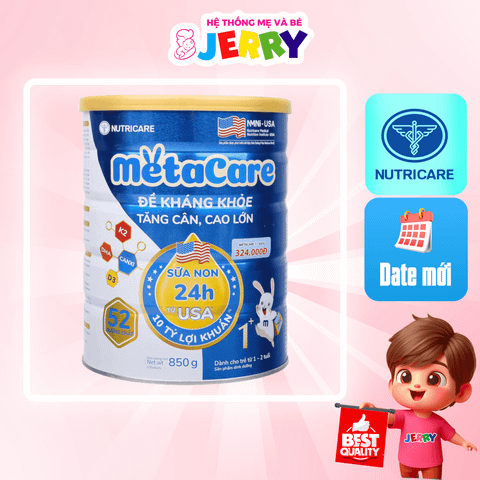 Sữa bột Metacare 1+ 850g