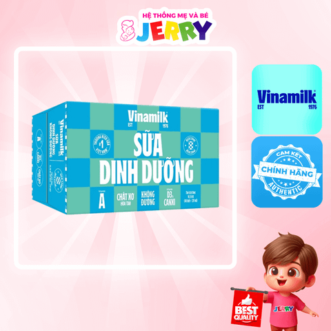 [Thùng 48 bịch] Sữa tươi dinh dưỡng Vinamilk không đường 220ml