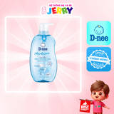 Tắm gội em bé Dnee Newborn màu xanh dương 380ml