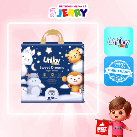 Tã bỉm quần Unijoy Sweet Dreams size M 36 miếng (6 - 11kg)