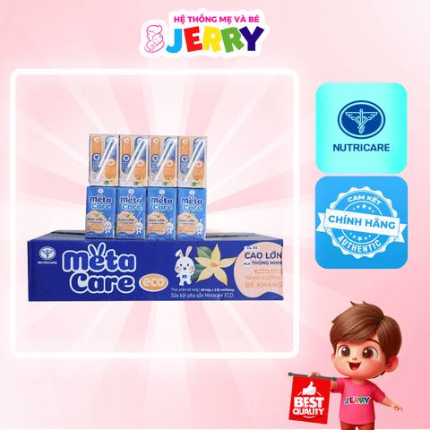 [Thùng 48 hộp] Sữa bột pha sẵn MetaCare Eco 110ml