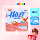 Váng sữa Hoff vị Hạt Dẻ - Lốc 4 hộp 220g (Giao mẫu ngẫu nhiên)