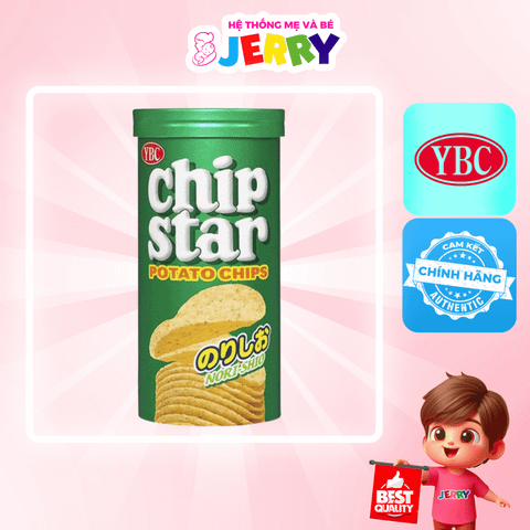 YBC Khoai Tây Chipstar vị Rong Biển 50g (Trên 1 tuổi)