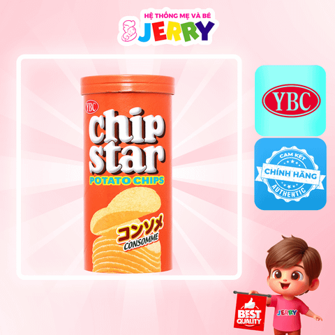 YBC Khoai Tây Chipstar vị Súp 50g (Trên 1 tuổi)