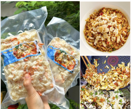 Thịt thân cua 500gr-20 vỉ