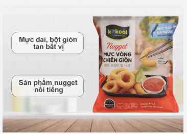 Lc Mực vòng nugget 300gr-20 gói