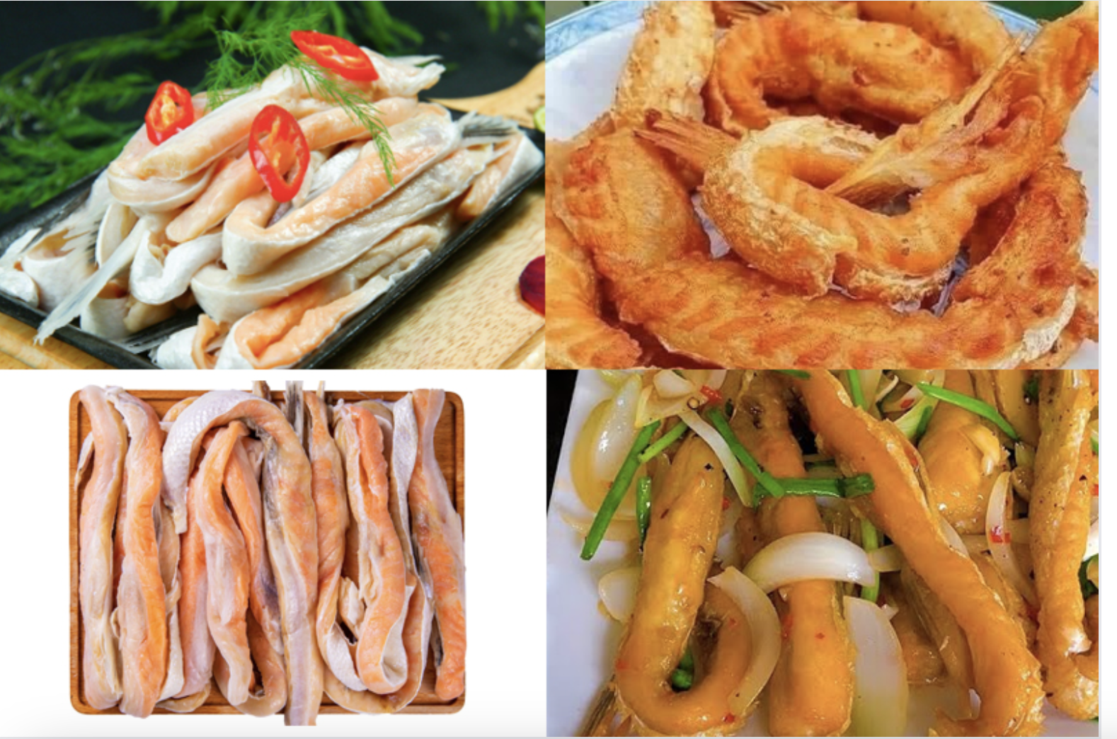 Lườn cá hồi 1/3-15kg (Bán nguyên liệu chưa ra vỉ)