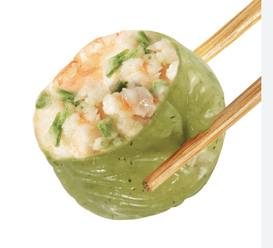 Cj Há cảo tôm cải bó xôi 300gr