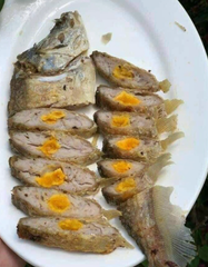 Cá thát lát rút xương trứng muối-10kg
