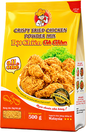 Bột chiên gà giòn All in one – Orange Chef