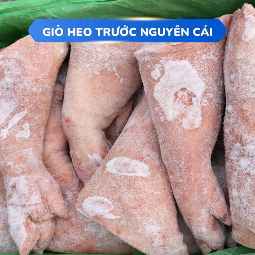 Giò heo trước nguyên cái