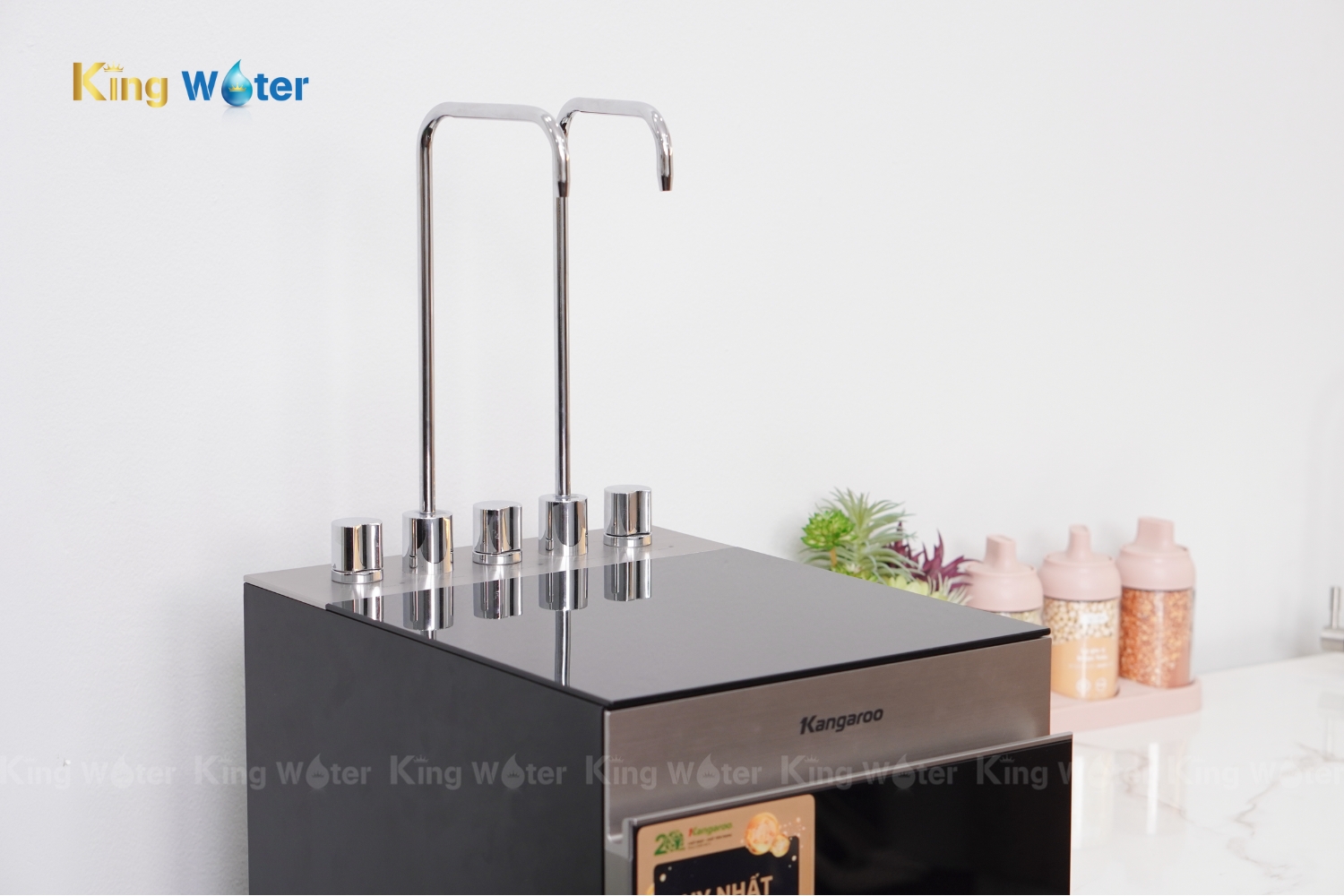 Máy Lọc Nước RO Nóng Lạnh Hydrogen Kangaroo Sumire KG11A16 | Tủ Đứng 11 Lõi
