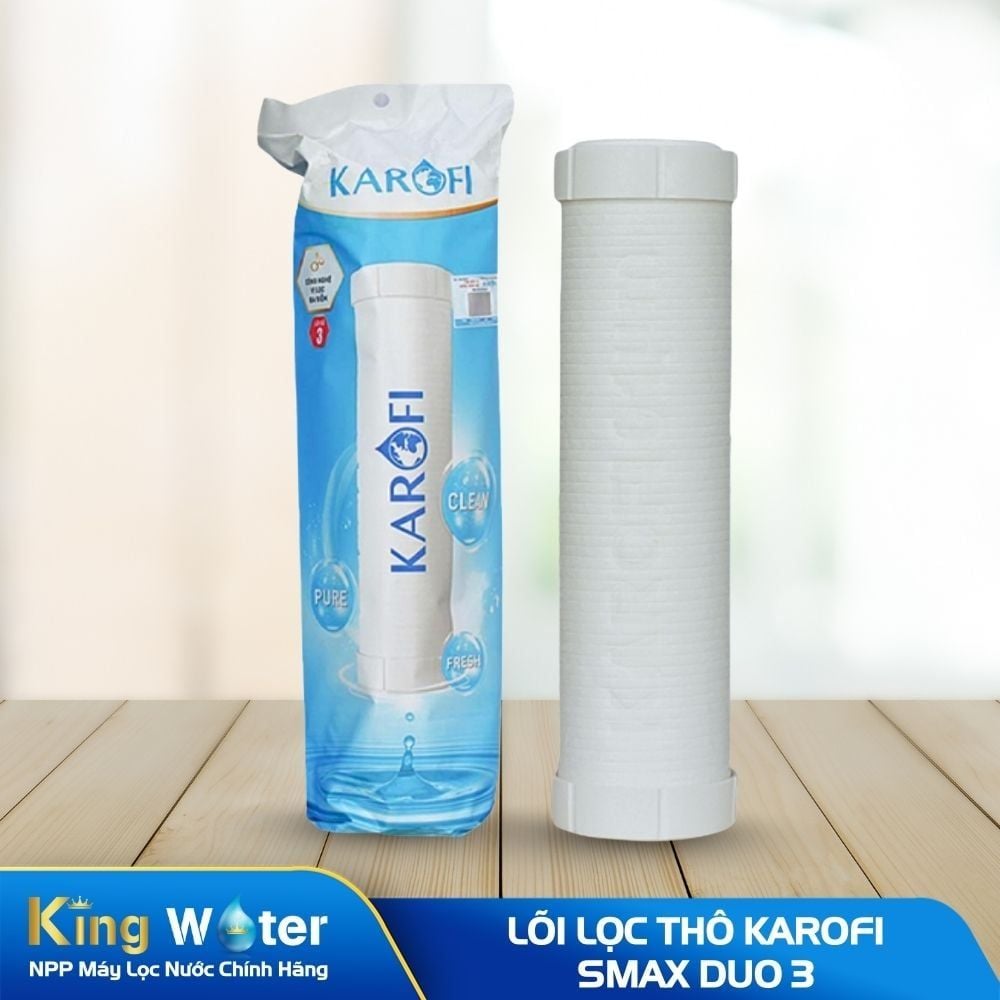 Lõi Lọc Thô Số 3 Karofi Smax Duo 3 | Vi Lọc Đa Điểm PP1