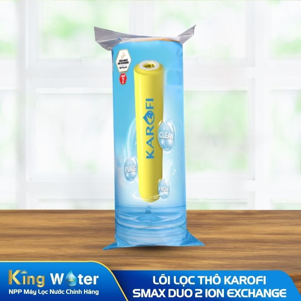 Lõi Lọc Thô Số 2 Karofi Smax Duo 2 (Nước Cứng) | Ion Exchange