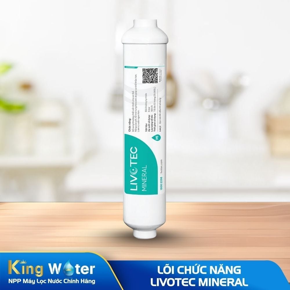 Lõi Chức Năng Livotec Số 8 - Lõi Khoáng Đá (Mineral)