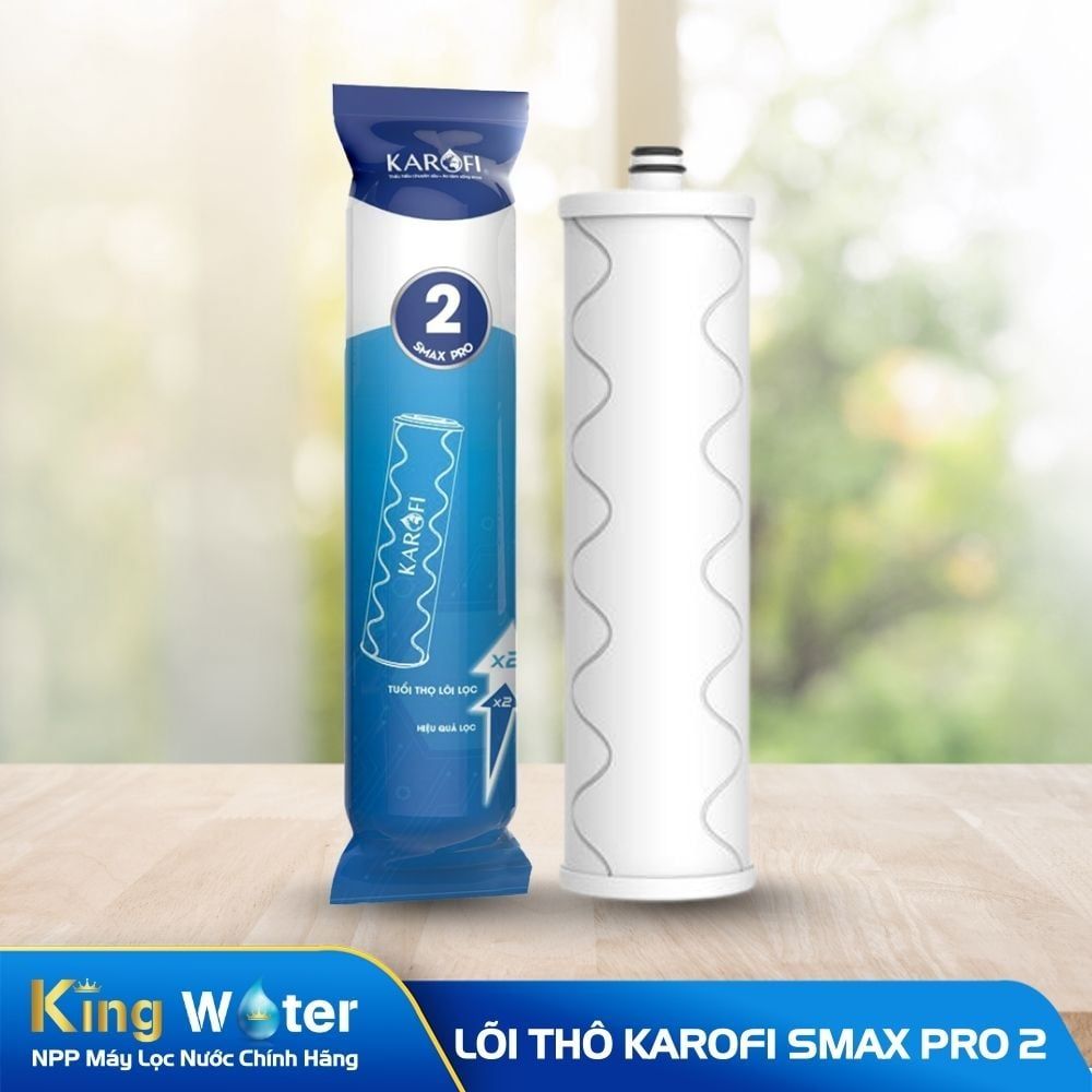 Lõi Lọc Thô Số 2 Karofi Smax Pro 2 | Vi Lọc + Than