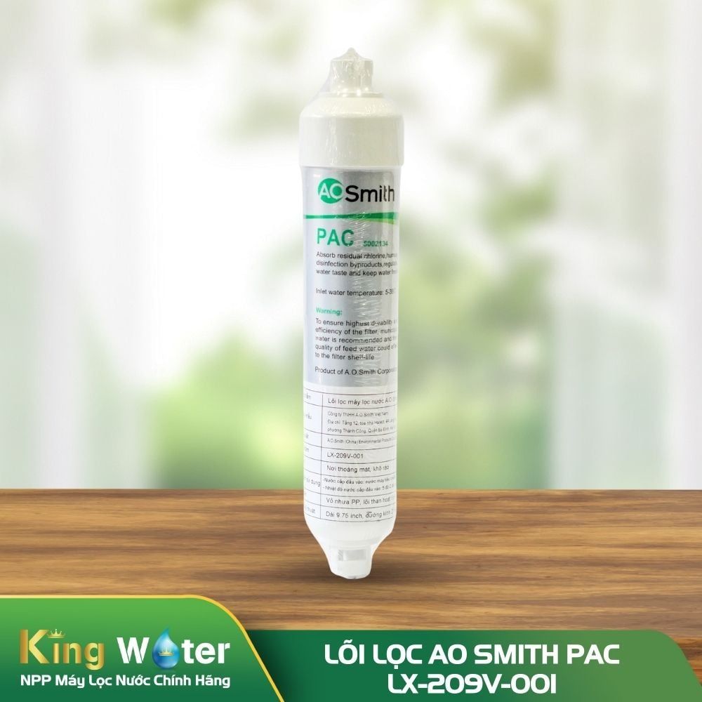 Lõi lọc AO Smith PAC | LX-209V-001