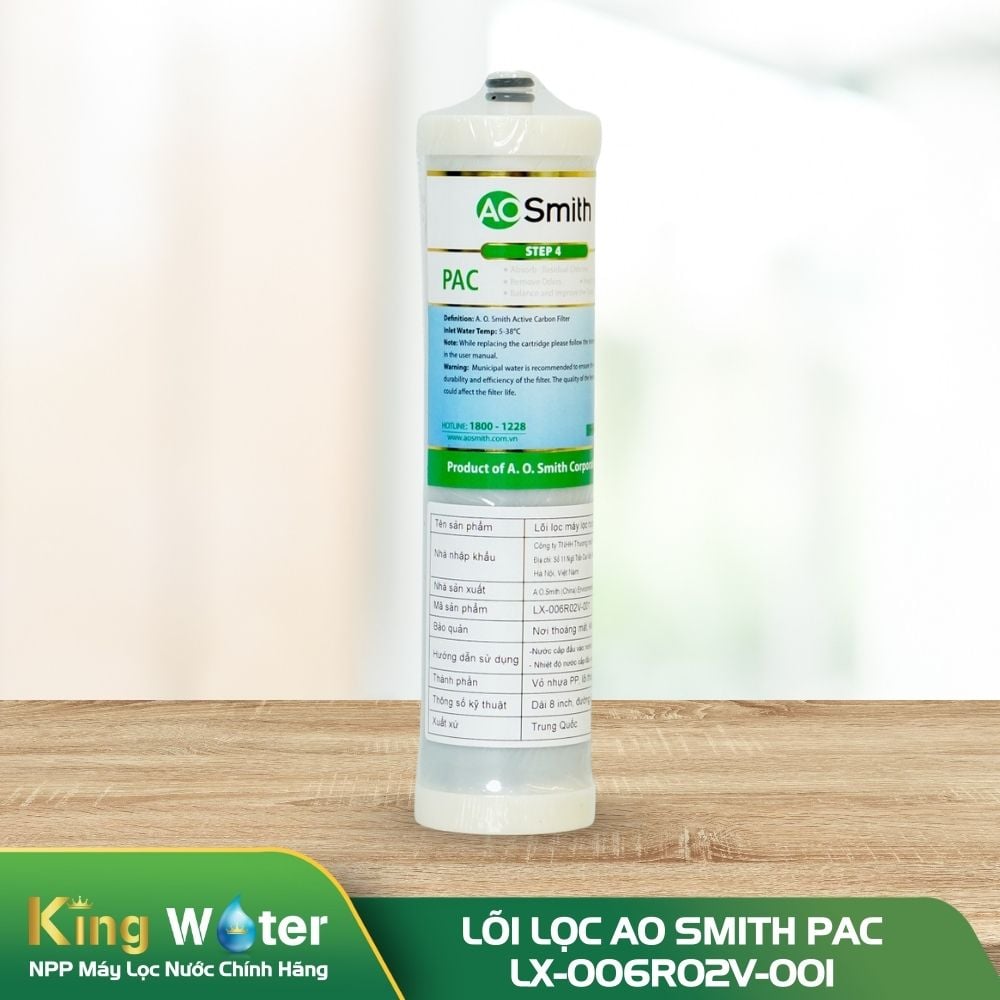 Lõi lọc số 4 AO Smith PAC | LX-006R02V-001