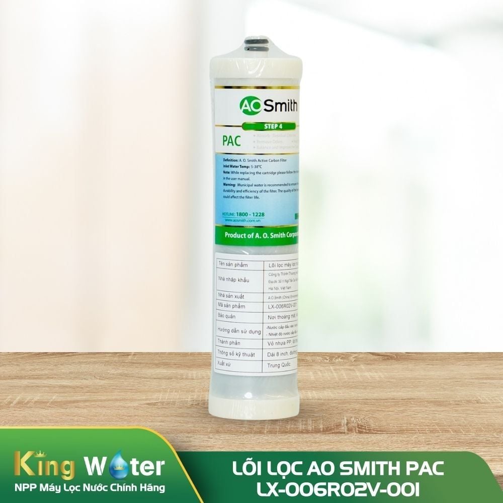 Lõi lọc số 4 AO Smith PAC | LX-006R02V-001