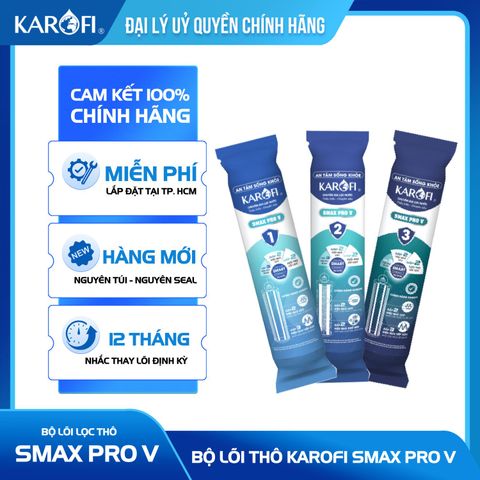 Bộ Lõi Lọc Thô Karofi Smax Pro V 1,2,3