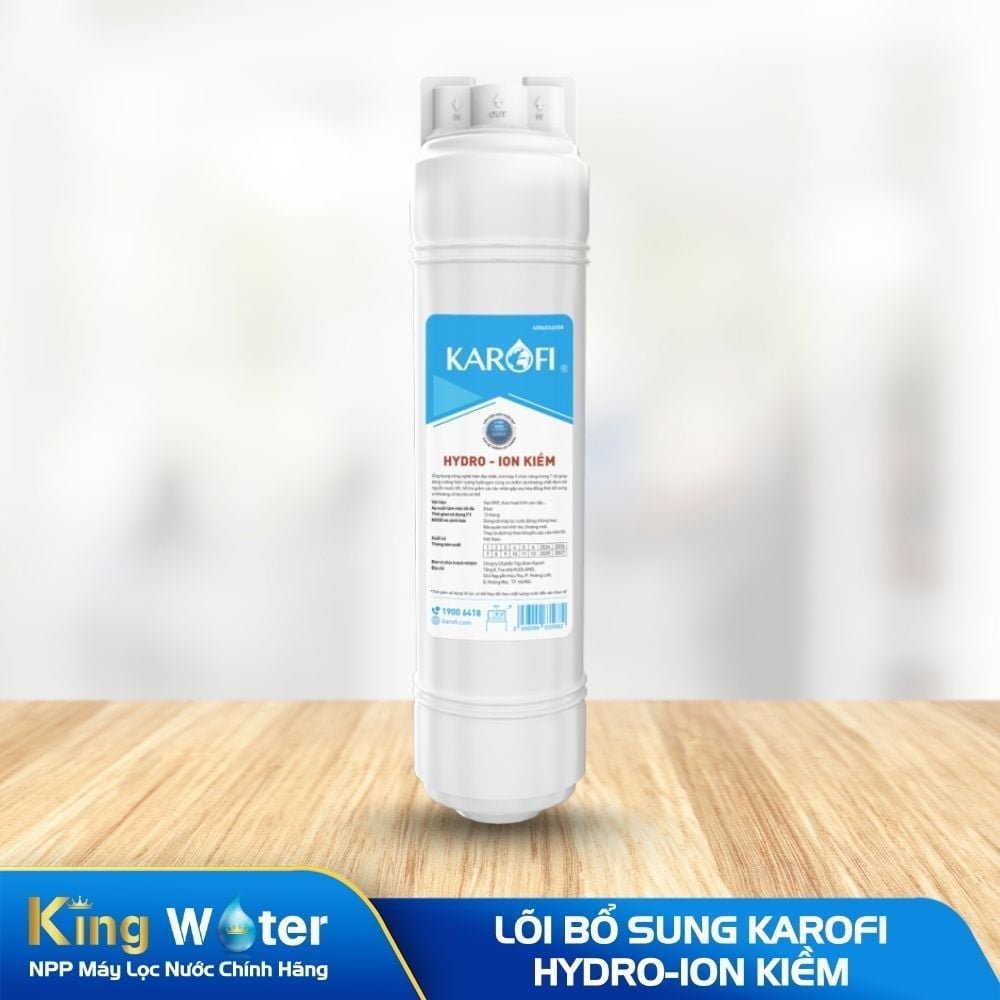Lõi Bổ Sung Karofi - Lõi Hydro-ion Kiềm Tháo Lắp Nhanh