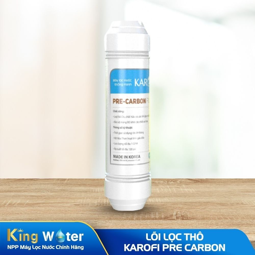 Lõi Lọc Thô Karofi Pre Carbon | Than Hoạt Tính