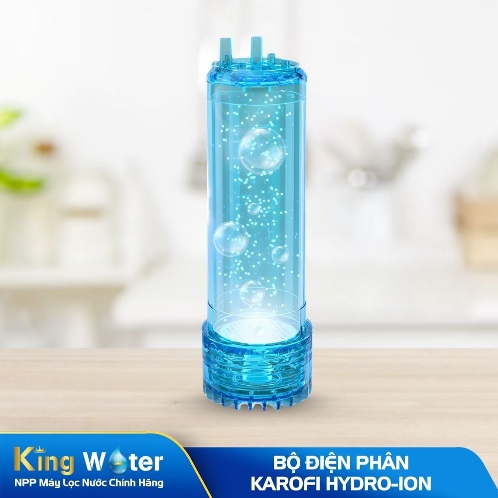 Bộ Điện Phân Karofi Hydro-ion | Quan Sát Qua Lõi Trong Suốt