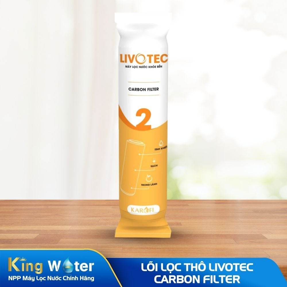 Lõi Lọc Thô Livotec Số 2 | Carbon Filter