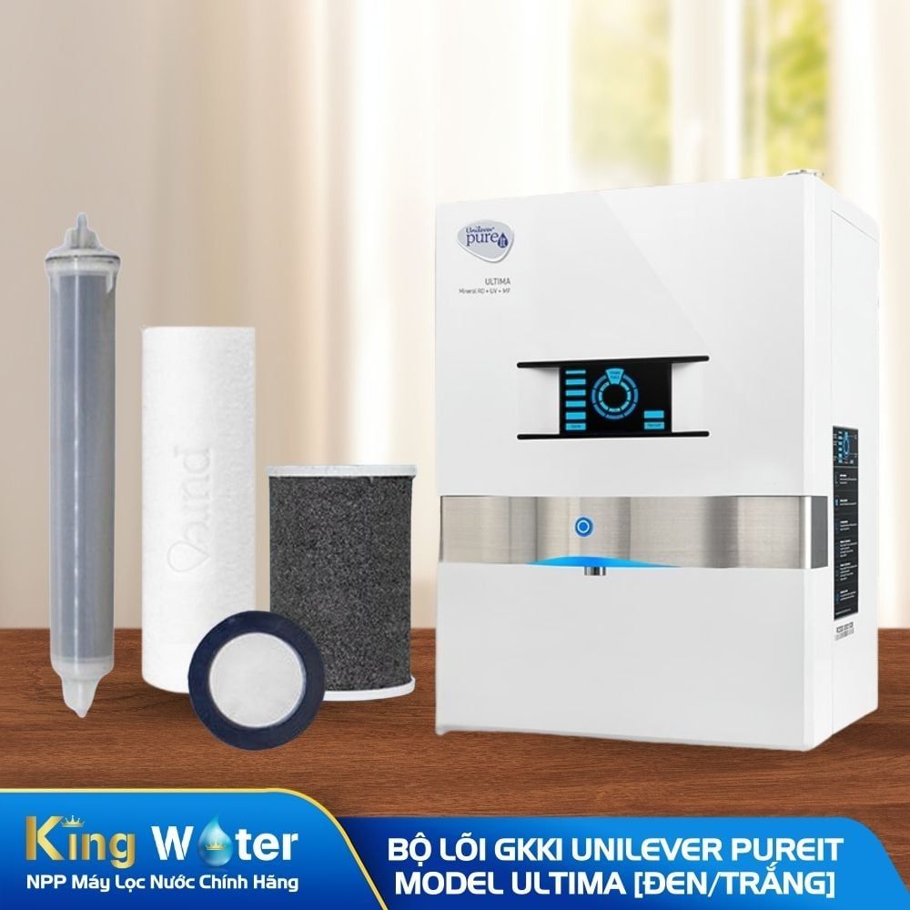 Bộ Lõi Lọc Thay Thế Pureit Ultima 1 - GKK1 | Dùng Cho Máy Unilever Ultima [Đen/Trắng]