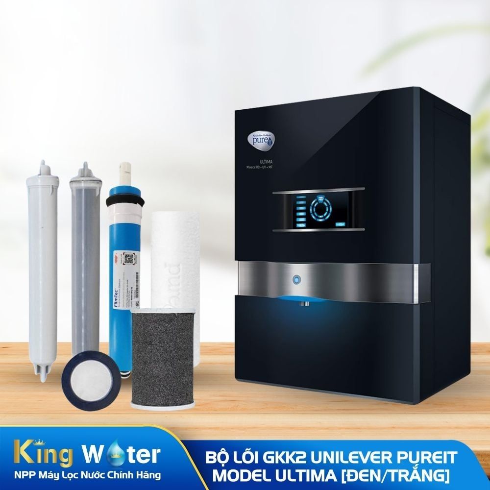 Bộ Lõi Lọc Thay Thế Pureit Ultima 2 - GKK2 | Dùng Cho Máy Unilever Pureit Ultima [Đen/Trắng]