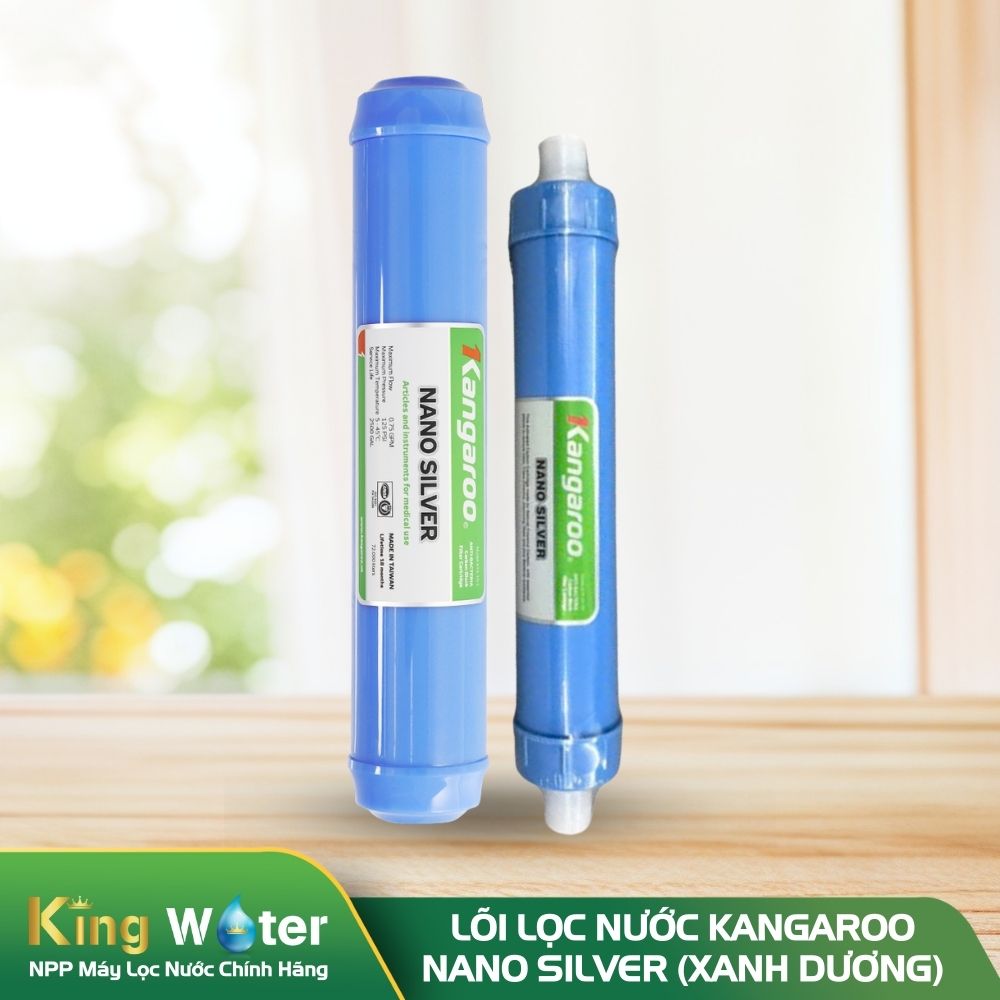 Lõi Kangaroo Nano Silver (Xanh Dương) | Lõi Chức Năng Số 05 Diệt Khuẩn